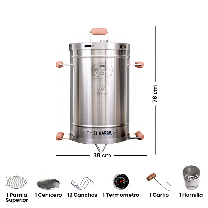 COMBO 30 LB CON PARRILLA LITE