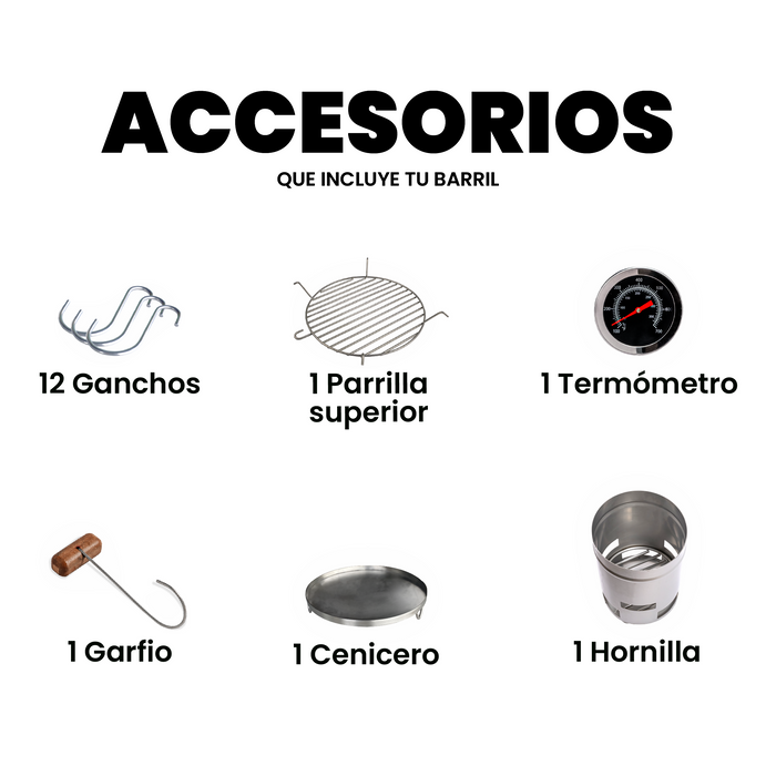 COMBO 30 LB CON PARRILLA LITE