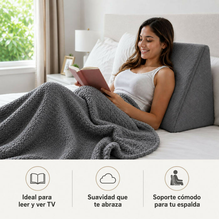 Combo cojin tv + cobija