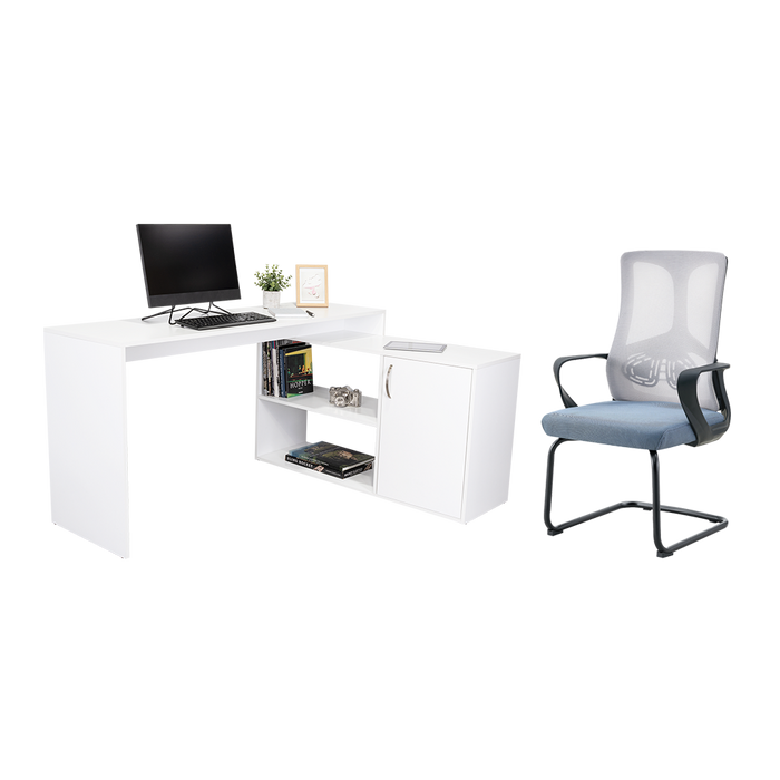 Combo para Oficina Home Incluye Escritorio y Silla de Escritorio