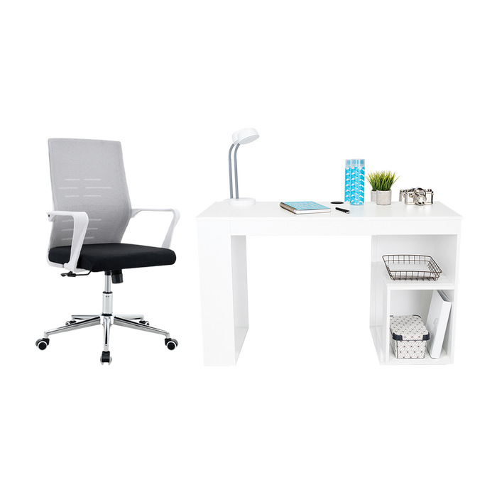 Combo para Oficina Kety, Incluye Escritorio y Silla de Escritorio