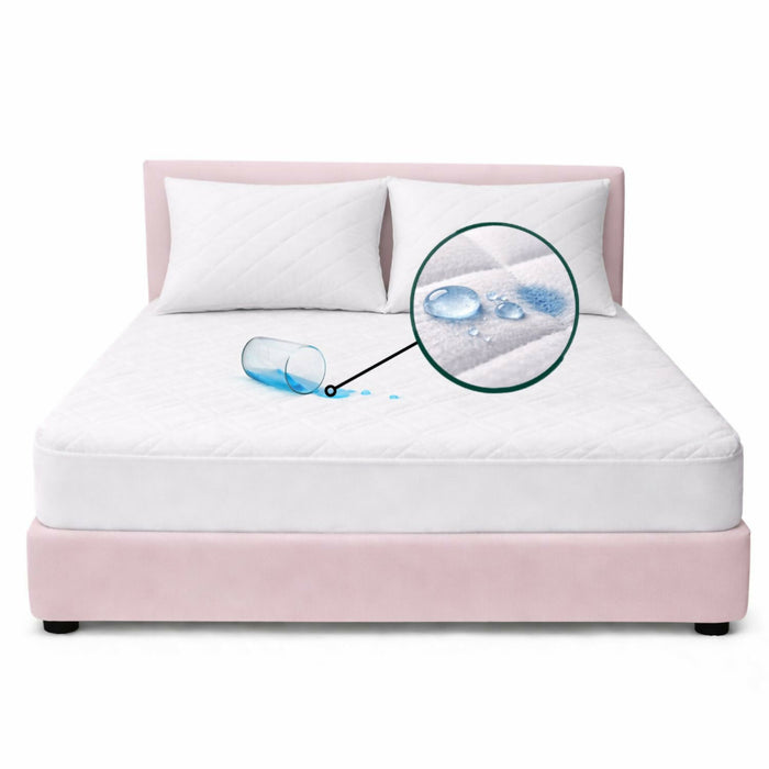 Combo protector colchon queen antifluido 160x190cm