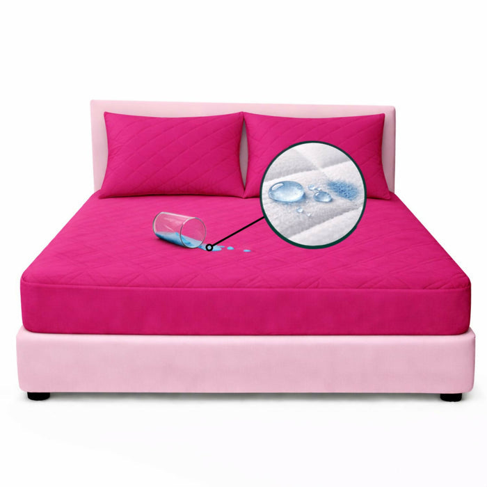 Combo protector colchon queen antifluido 160x190cm