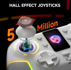 CONTROL BLUETOOTH GAMER PC/NS/IOS HALL EFFECT ECHTPOWE