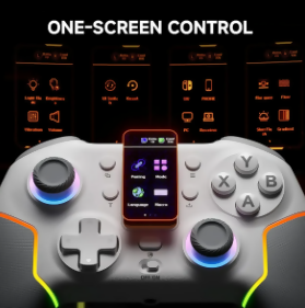 CONTROL BLUETOOTH GAMER PC/NS/IOS HALL EFFECT ECHTPOWE
