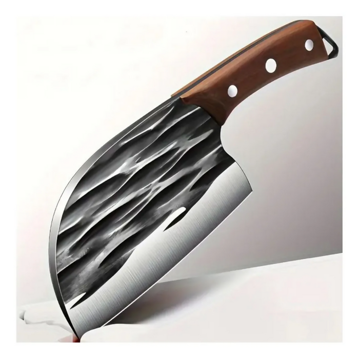 CUCHILLO PROFESIONAL HACHA COCINA ACERO INOXIDABLE JAPONÉS