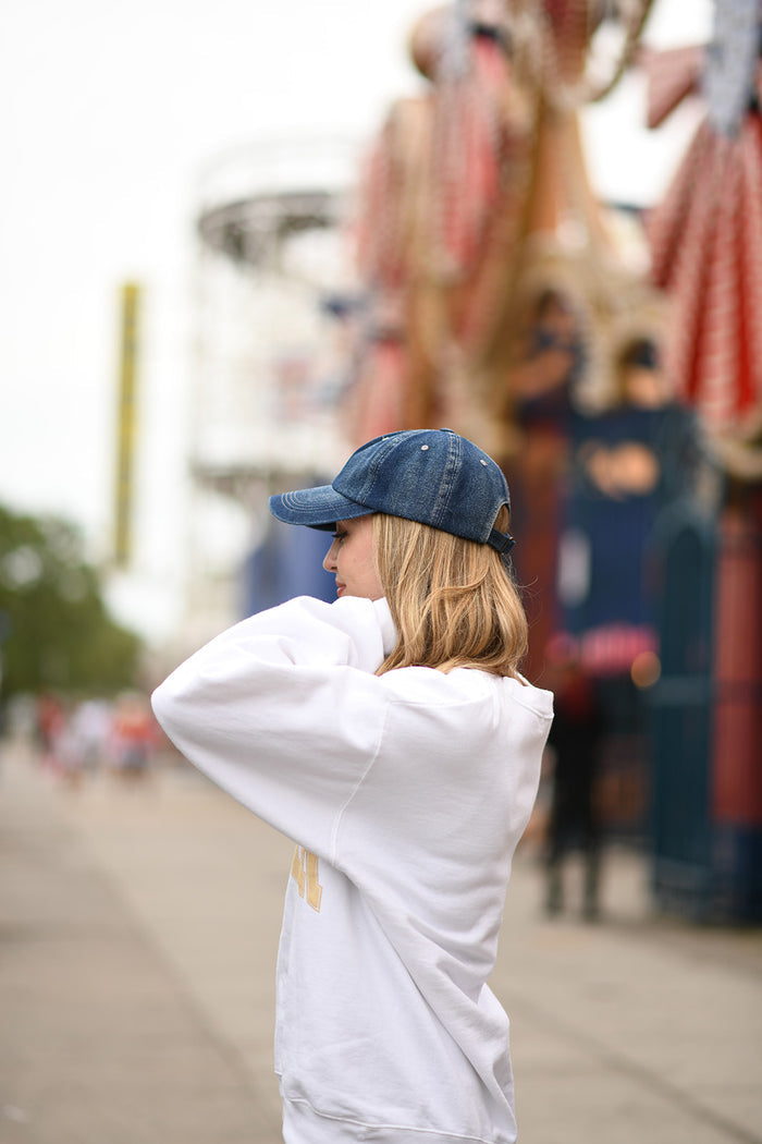 Dark Denim Cap