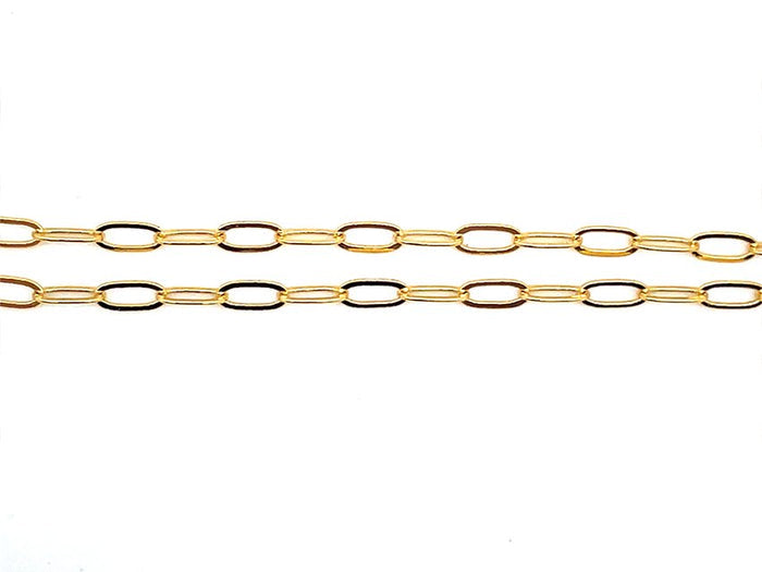 Delicate Sparkling Small Paperclip Chain | LINK, design your own