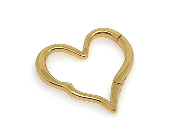 Designer Pull-Open Heart Clasp
