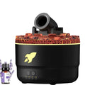 DIFUSOR DE AROMAS TIPO CAÑÓN HUMIFICADOR 7 LUCES LED ESENCIA