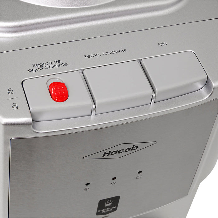 Dispensador De Agua De Mesa, Plateado