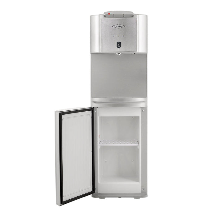 Dispensador De Agua De Piso Con Gabinete, Plateado