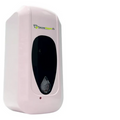 DISPENSADOR JABÓN LÍQUIDO GEL SHAMPOO RECARGABLE SENSOR BLANCO