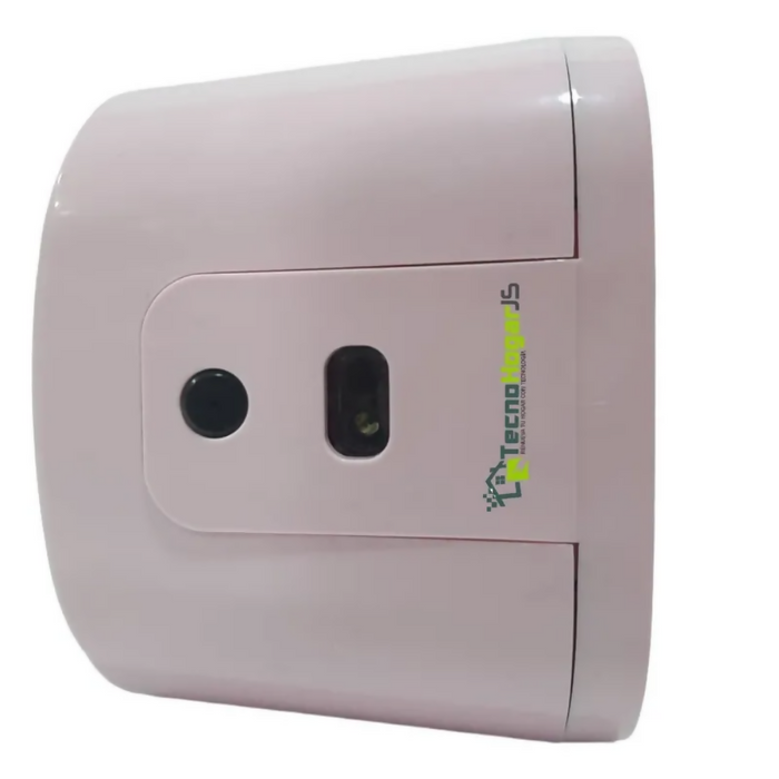 DISPENSADOR JABÓN LÍQUIDO GEL SHAMPOO RECARGABLE SENSOR BLANCO