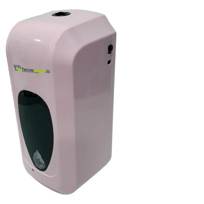DISPENSADOR JABÓN LÍQUIDO GEL SHAMPOO RECARGABLE SENSOR BLANCO
