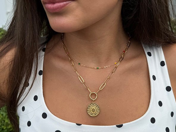 Double Sided Navigator Pendant | LINK, design your own