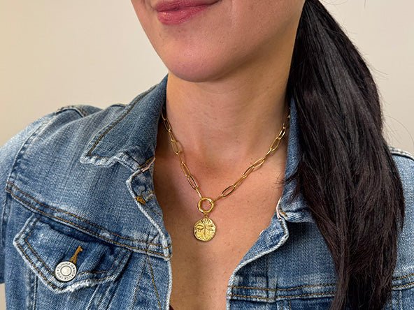 Dragonfly Coin Pendant | LINK, design your own