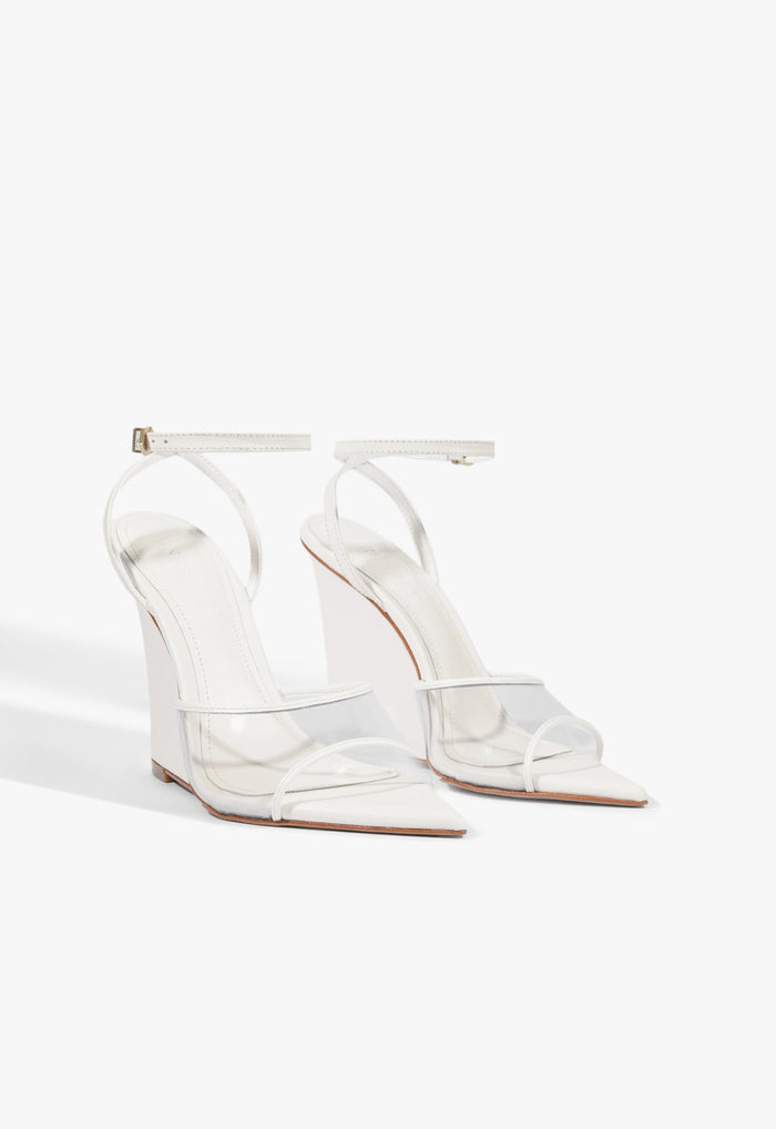 Elodie Vinyl Wedge Sandal - Schutz Shoes