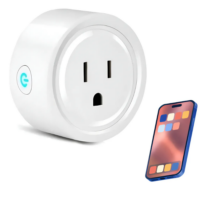 ENCHUFE INTELIGENTE TECNOHOGARJS ALEXA TUYA WIFI BLANCO ASISTENTE VIRTUAL