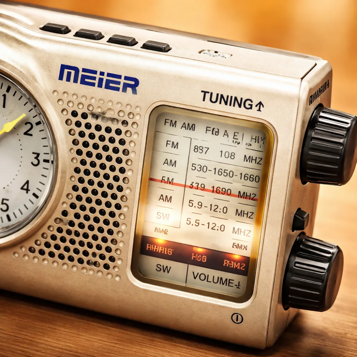 ENERGY PLUS RADIO 100701 AM FM LARGO ALCANCE CON BLUETOOTH BEIGE METÁLICO