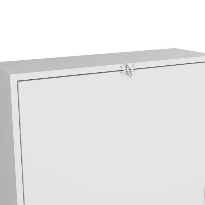 ESCRITORIO PLEGABLE KAPLAN, BLANCO, MODERNO AHORRADOR DE ESPACIO ZF