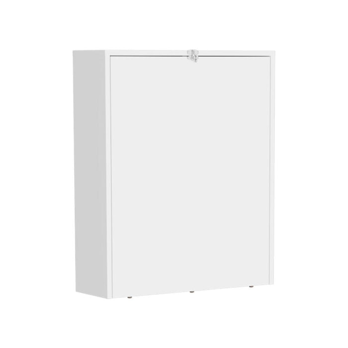 ESCRITORIO PLEGABLE KAPLAN, BLANCO, MODERNO AHORRADOR DE ESPACIO ZF