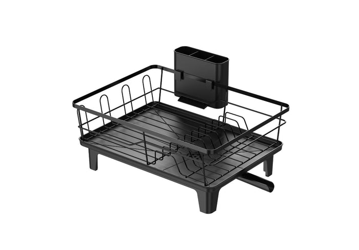 Escurridor De Platos Drip, Negro, Metalico