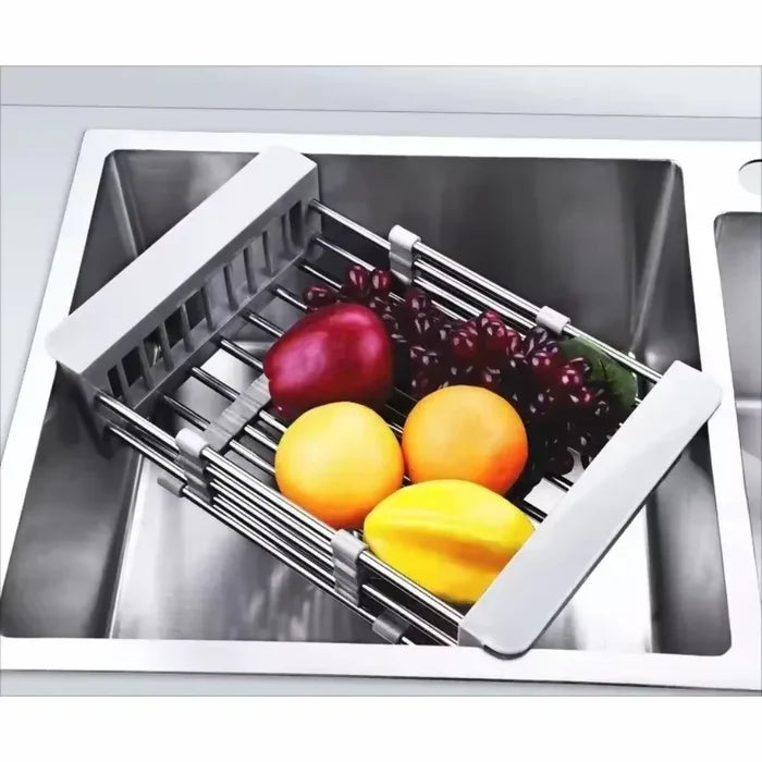 ESCURRIDOR PLEGABLE PARA LAVA PLATOS FRUTAS Y VERDURAS