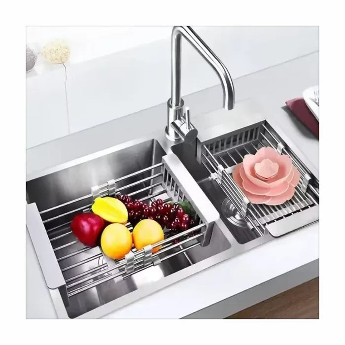 ESCURRIDOR PLEGABLE PARA LAVA PLATOS FRUTAS Y VERDURAS