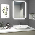 ESPEJO RECTANGULAR AREZZO, CON DISEÑO EN SANDBLASTING Y LUZ LED