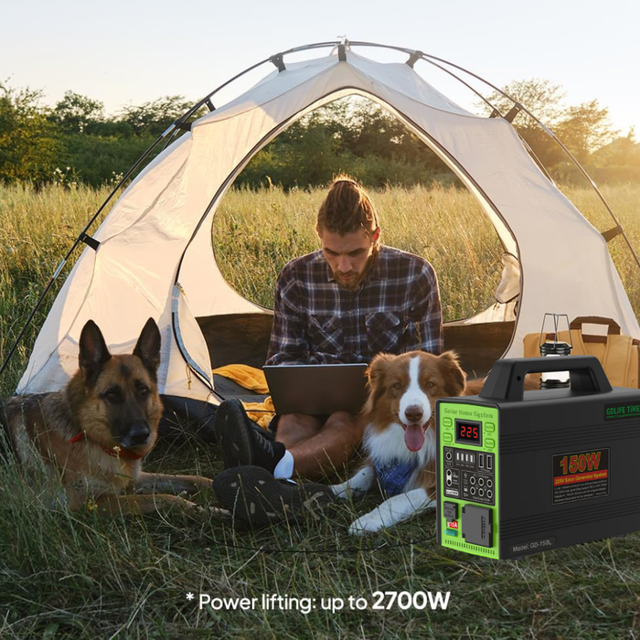ESTACIÓN DE CARGA PORTÁTIL MULTICONEXIÓN BLUETOOTH 50000MAH GD-150