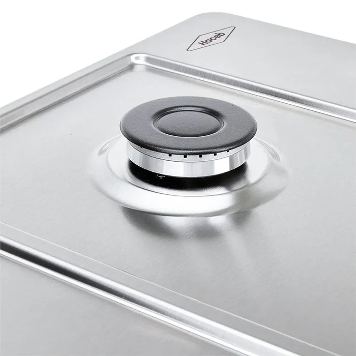 Estufa De Empotrar Haceb inox 60x51 cm, Hierro Fundido a gas natural