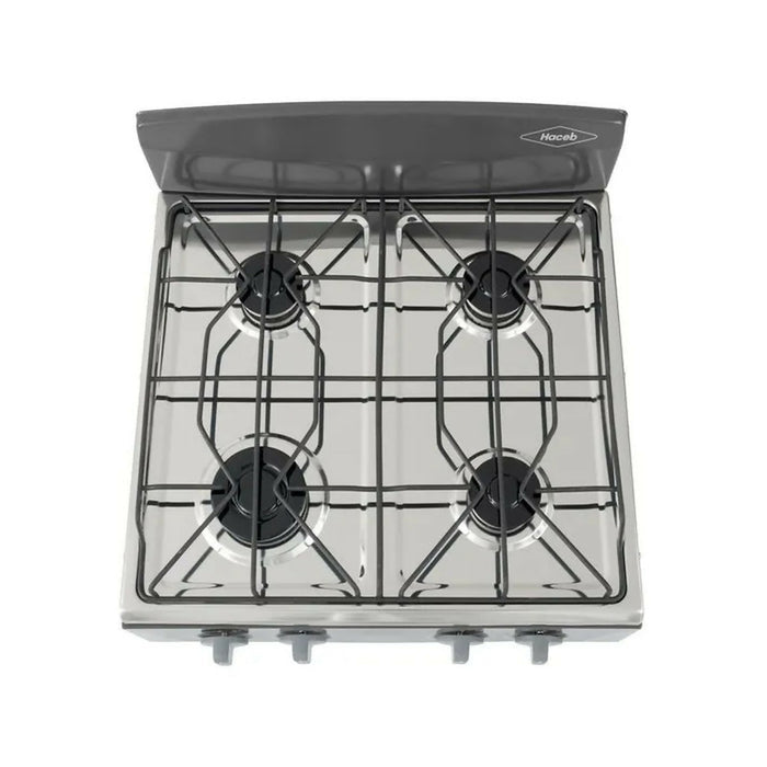 ESTUFA DE MESA HACEB AVELLANA T GAS PROPANO PLATA - 9001807