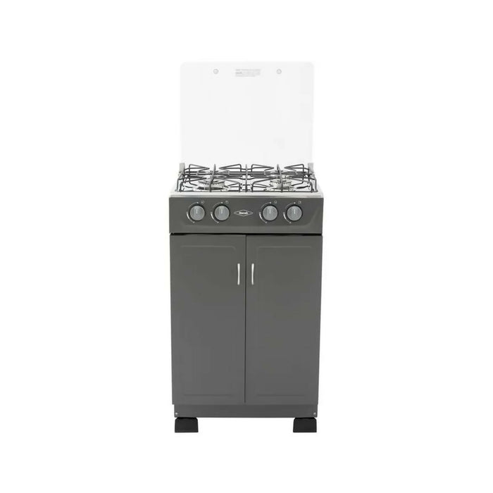 ESTUFA HACEB ROMERO GABINETE V GAS NATURAL PLATA - 9001903