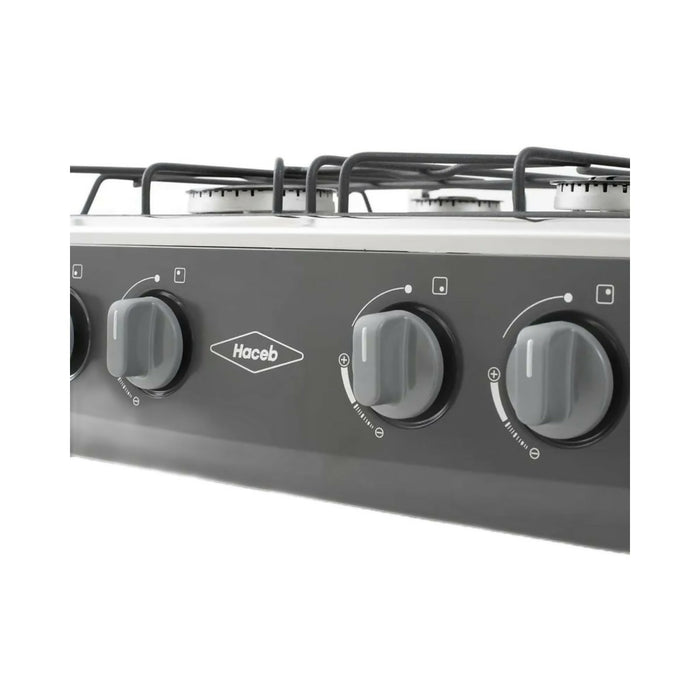 ESTUFA HACEB ROMERO GABINETE V GAS NATURAL PLATA - 9001903