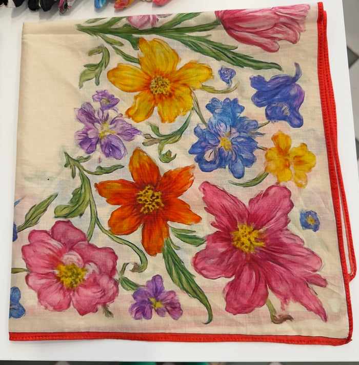 Euro Summer Square Scarves