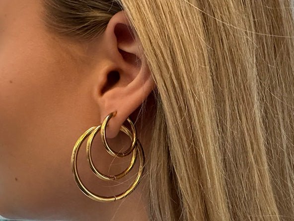 Everyday Essential Hoop Earrings | Extra Large | LINK, design your own