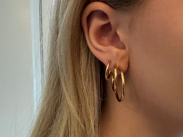 Everyday Essential Hoop Earrings | Large | LINK, design your own
