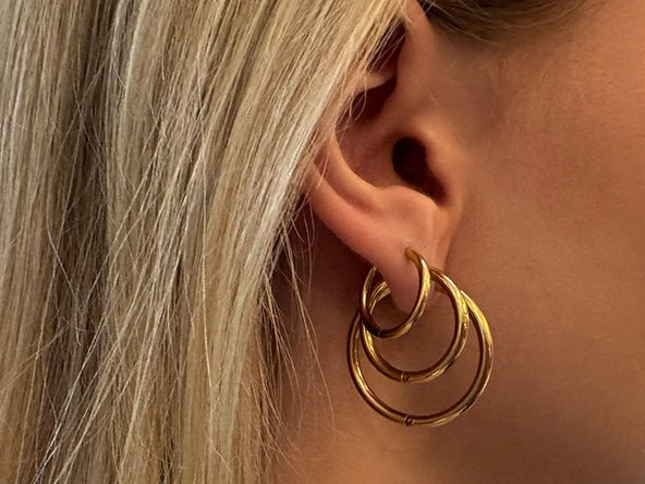 Everyday Essential Hoop Earrings | Large | LINK, design your own