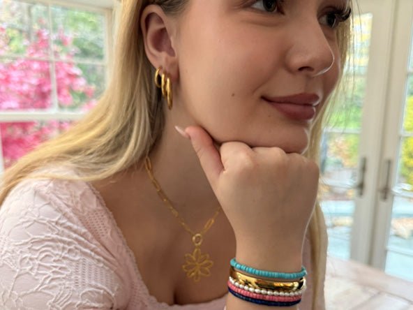 Bliss Bracelet | Pink Emperor Pine | LINK, design your own