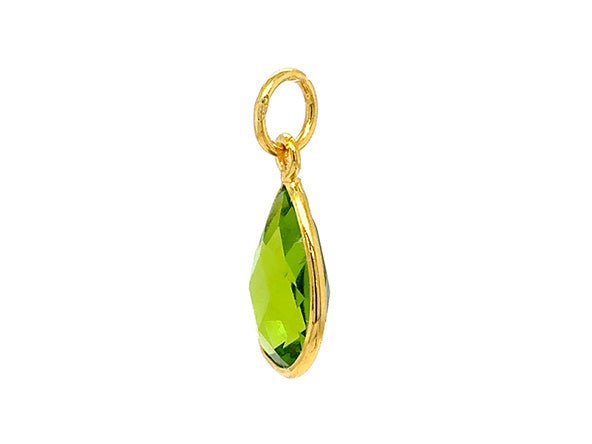 Eye Catching Teardrop | Peridot Green | LINK, design your own