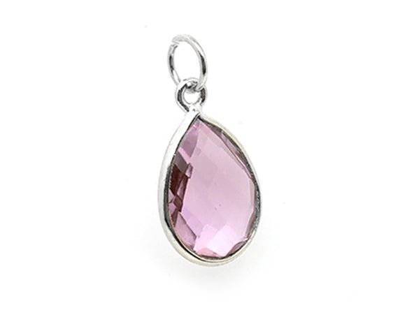 Eye Catching Teardrop | Pink Quartz | LINK, design your own