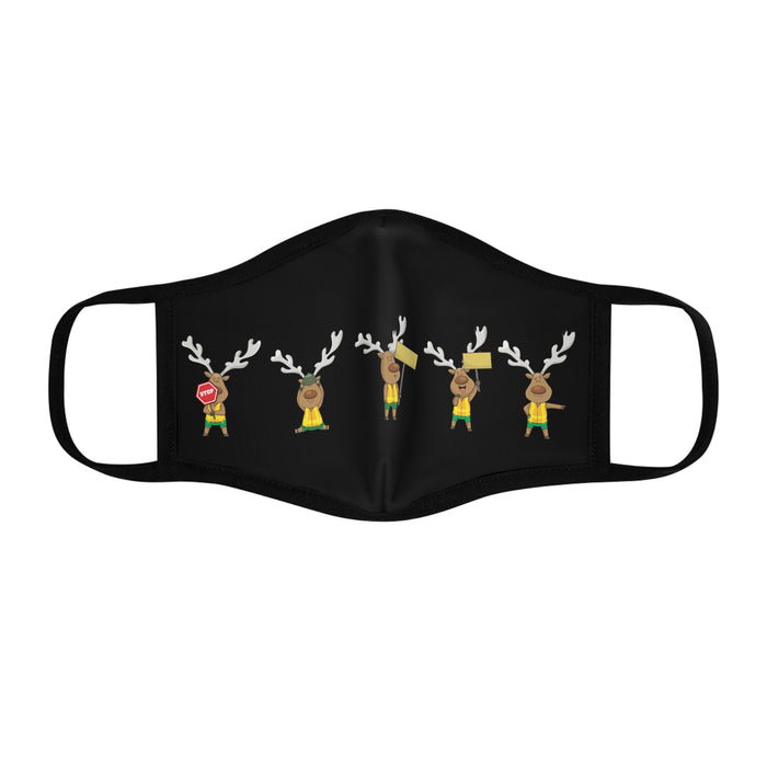 Face Mask - Blinky, Christmas in the Park Mascot Design