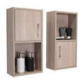 GABINETE DE BAÑO AQUA 4, BARDOLINO, CON PUERTA ABATIBLE X2
