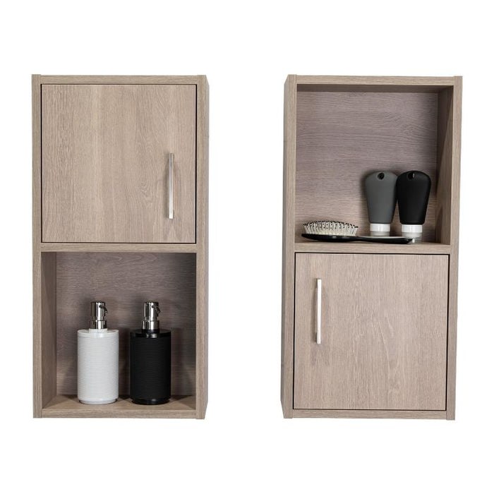 GABINETE DE BAÑO AQUA 4, BARDOLINO, CON PUERTA ABATIBLE X2