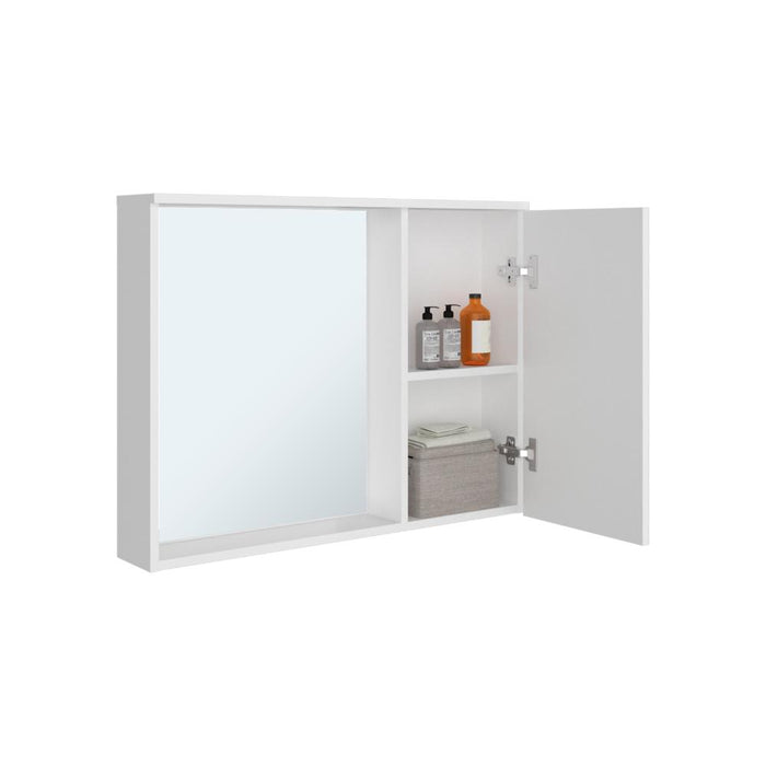 Gabinete De Baño Lagoa, Blanco, Con espacio para guardar objetos de aseo personal ZF