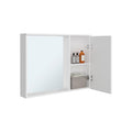 Gabinete De Baño Lagoa, Blanco, Con espacio para guardar objetos de aseo personal ZF