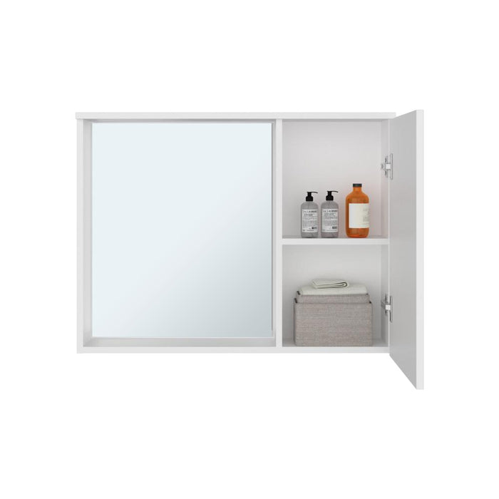 Gabinete De Baño Lagoa, Blanco, Con espacio para guardar objetos de aseo personal ZF