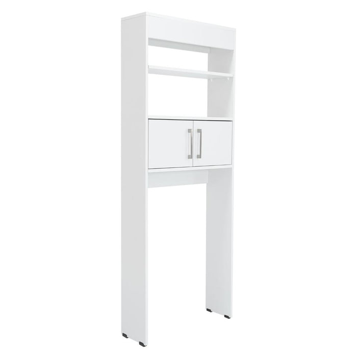GABINETE DE BAÑO OPORTO, BLANCO, AHORRADOR DE ESPACIO