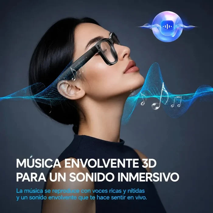 GAFAS CÁMARA INTELIGENTES BLUETOOTH ALTAVOZ SMART GLASSES